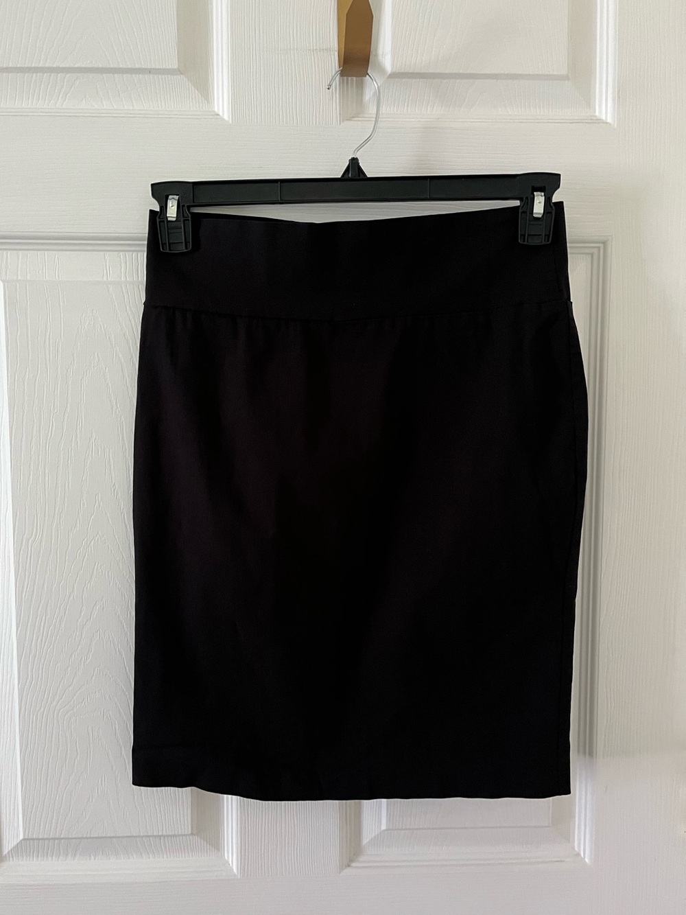 Charlotte Russe Black High-Rise Pencil Skirt